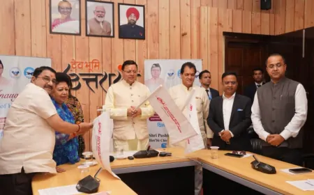 CM पुष्कर सिंह धामी ने हवाई सेवाओं का किया शुभारंभ, पर्यटन को मिलेगा बढ़ावा 