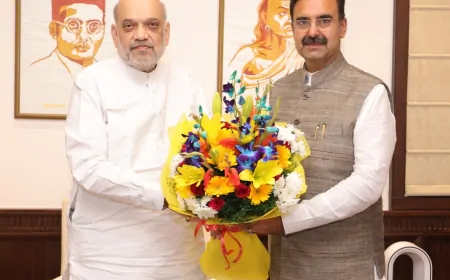 विधानसभा सत्र से पहले गृह मंत्री अमित शाह से मिले हरियाणा विधानसभा के अध्यक्ष हरविंद्र कल्याण, जानिए क्या बात हुई ?