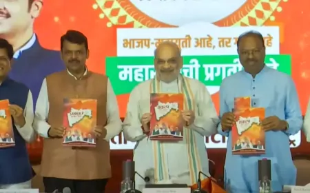 महाराष्ट्र चुनाव 2024: BJP का संकल्प पत्र जारी, जानें बड़े वादे और घोषणाएं