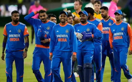 SA vs IND : लगातार 11 जीत के बाद भारत को T-20 मैच में मिली हार, वरुण चक्रवर्थी ने झटके 5 विकेट