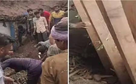 जम्मू-कश्मीर: रियासी में गिरी घर की दीवार, 13 लोग घायल