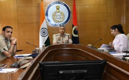 हरियाणा में अपराधियों की संपत्ति होगी अटैच, डीजीपी ने दिए कड़े निर्देश!