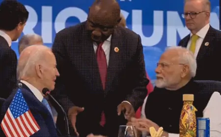 ब्राजील G20 समिट : अमेरिकी राष्ट्रपति जो बाइडेन से मिले PM मोदी, आज चीन के राष्ट्रपति शी जिनपिंग से कर सकते हैं मुलाकात 