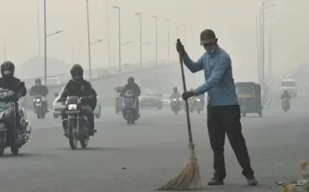 Delhi Air Pollution : दिल्ली-NCR में सांसों का संकट, AQI 500 पार 