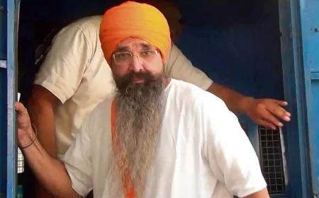 बलवंत सिंह राजोआना पटियाला जेल से आए बाहर, भाई के अंतिम अरदास में शामिल होने के लिए मिली पैरोल