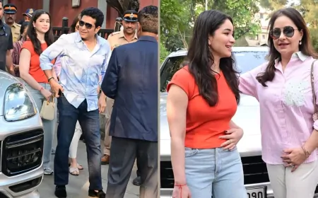 सचिन तेंदुलकर ने परिवार सहित किया मतदान, लोगों को दिया ये खास मैसेज