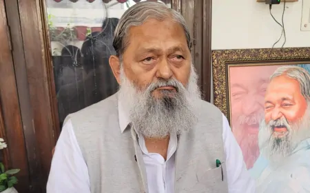 किसानों के दिल्ली कूच के ऐलान पर अनिल विज का बड़ा बयान, जानिए क्या बोल गए विज ?