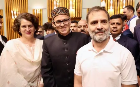 जम्मू-कश्मीर के CM उमर अब्दुल्ला का बड़ा बयान, कहा- 'कांग्रेस हमारी सरकार का हिस्सा नहीं'