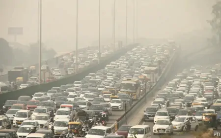 Delhi Pollution: दिल्ली में प्रदूषण का कहर ! दमघोटू हवा में जीना हुआ मुश्किल