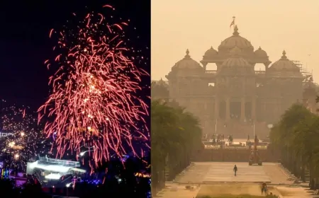 दिल्ली की हवा फिर हुई जहरीली, दिवाली के बाद 'पुअर' श्रेणी में AQI