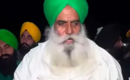 किसान नेता डल्लेवाल को लिया गया हिरासत में, आमरण भूख हड़ताल पर बैठने की बनाई थी योजना