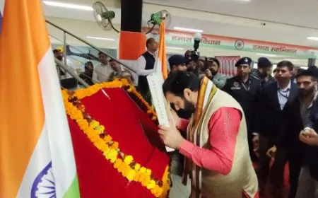 CM ने कुरुक्षेत्र विश्वविद्यालय में संविधान दिवस पर आयोजित राज्यस्तरीय अमृत महोत्सव समारोह में की शिरकत