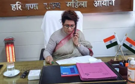 हरियाणा महिला आयोग की अध्यक्ष रेनू भाटिया का आगामी आदेश तक बढ़ाया गया कार्यकाल !
