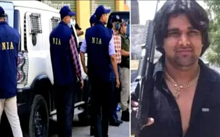 नीरज बवाना के गुर्गे के घर पहुंची NIA, 10 साल से तिहाड़ जेल में बंद है बदमाश