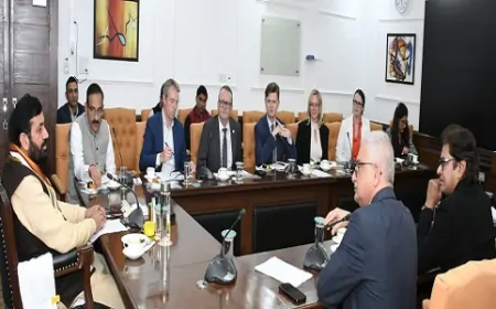 ऑस्ट्रेलिया प्रतिनिधिमंडल ने CM सैनी से की मुलाकात, गुरुग्राम में ऑस्ट्रेलिया की 6 यूनिवर्सिटी के परिसर होंगे स्थापित
