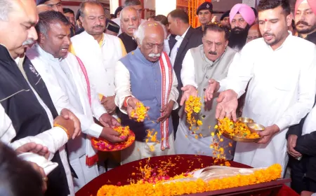 राज्यपाल बंडारू दत्तात्रेय ने किया अंतर्राष्ट्रीय गीता महोत्सव का शुभारंभ, प्रदेश सरकार की सराहना की 