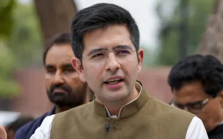 बांग्लादेश में हिंदुओं पर हो रहे अत्याचारों को लेकर AAP सांसद राघव चड्ढा ने राज्यसभा में चर्चा के लिए स्थगन नोटिस दिया