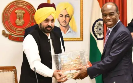 पंजाब CM भगवंत सिंह मान ने राज्य की गंभीर समस्याओं के समाधान के लिए विश्व बैंक से मांगी सहायता, विश्व बैंक ने अपनाया सकारात्मक रुख 