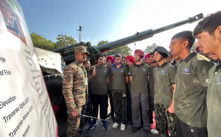 चंडीगढ़ में मिलिट्री लिटरेचर फेस्टिवल शुरू, हथियारों की प्रदर्शनी बना आकर्षण का केंद्र