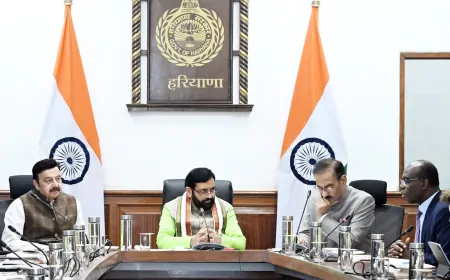 वर्ल्ड बैंक के सहयोग से हरियाणा में स्थापित होगा ग्लोबल आर्टिफिशियल इंटेलिजेंस (एआई) सेंटर, नदियों को जोड़ने के लिए भी बनेगी योजना