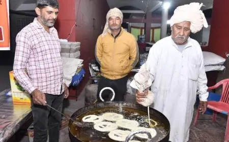 अंतरराष्ट्रीय गीता महोत्सव में हर जुबान की पसंद बनी ताऊ बलजीत की देसी घी की जलेबी