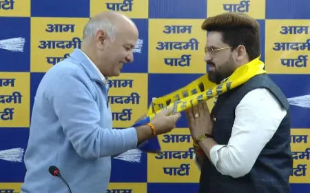 BJP के प्रत्याशी रहे प्रवेश रतन AAP में शामिल, पटेल नगर से सीट पक्की !