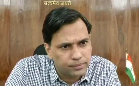 अशोक मीणा बने राज्यसभा उपचुनाव के रिटर्निंग अधिकारी