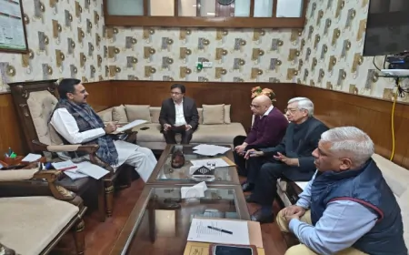 एमएलए हॉस्टल और विधायकों के फ्लैट का होगा नवीनीकरण, स्पीकर हरविंद्र कल्याण के अधिकारियों को निर्देश