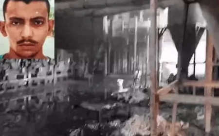 हरियाणा के बलाना गांव में धागा फैक्ट्री में लगी भीषण आग,  2 कर्मचारी जिंदा जले, 3 झुलसे