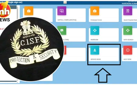 CISF द्वारा की गई ई-सर्विस बुक लॉन्च, पेंशन और सेवा प्रबंधन में एक नवयुग का हुआ आगाज- वाईपी सिंह