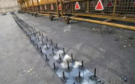 दिल्ली-हरियाणा शंभू बॉर्डर पर किसानों को देखते हुए बढ़ाई गई सुरक्षा, सड़क पर लगी लोहे की कीलें