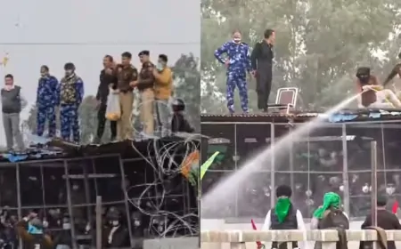 पुलिस ने किया कमाल! पहले की फूलों की बारिश, फिर दागे आंसू गैस के गोले