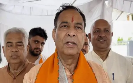 दिल्ली कूच पर अड़े किसानों को बीजेपी प्रदेश अध्यक्ष मोहन बड़ोली की बड़ी सलाह, बता दिया दिल्ली जाने का रास्ता !