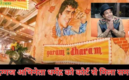 दिल्ली: धोखाधड़ी मामले में अभिनेता धर्मेंद्र को कोर्ट का समन, 'गरम धरम ढाबा' विवाद में फंसे