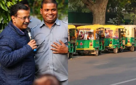 केजरीवाल ने की ऑटो ड्राइवर्स के लिए 5 बड़ी घोषणा, दिल्ली चुनाव में ऑटो ड्राइवर्स क्यों माने जाते हैं गेमचेंजर?