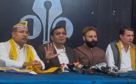 पानीपत ग्रामीण से BJP की टिकट पर चुनाव लड़ चुके सुरेंद्र अहलावत ‘AAP’ में हुए शामिल