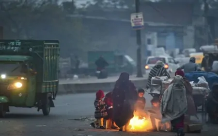 उत्तर भारत में शीत लहर का अलर्ट, दिल्ली-NCR में 5 डिग्री पहुंचा न्यूनतम तापमान