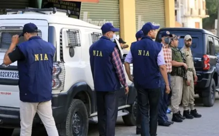 घाटी में चार जिलों में जम्मू-कश्मीर समेत चार राज्यों में NIA की रेड, 19 जगहों पर चल रही छापेमारी