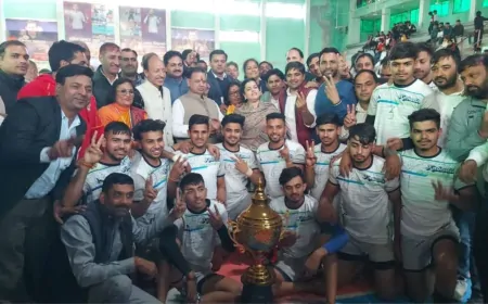 राष्ट्रीय स्तरीय स्कूली कबड्डी प्रतियोगिता में हरियाणा के लड़के और लड़कियों की टीम बनी विजेता