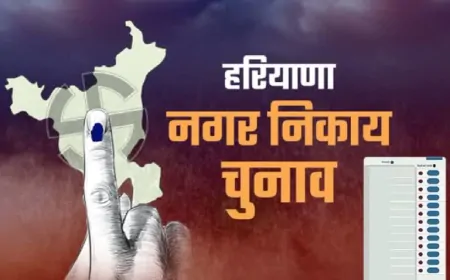 हरियाणा में दो चरणों होंगे निकाय चुनाव,  जानिए पहले चरण में कहां-कहां होगा मतदान ?