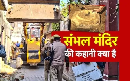 संभल में मिला शिव मंदिर, जानें कितना है पुराना, क्यों 46 साल से था बंद?