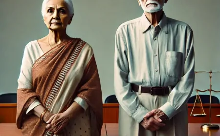 44 साल की शादी का अंत, करनाल के बुजुर्ग दंपति ने जीवन के 7वें दशक में लिया तलाक