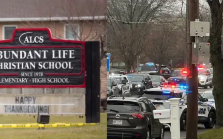 अमेरिका के स्कूल में फिर फायरिंग, हमलावर समेत 5 लोगों की मौत