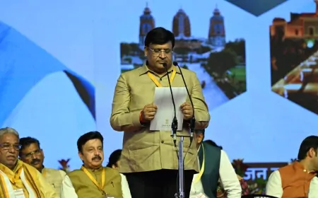 एक देश-एक चुनाव से देश में तेजी से होगा विकास - कैबिनेट मंत्री विपुल गोयल