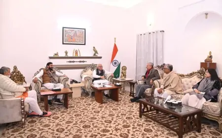 निकाय चुनाव को लेकर CM सैनी ने की केंद्रीय मंत्री मनोहर लाल से मुलाकात, हरियाणा के सांसद भी रहे मौजूद