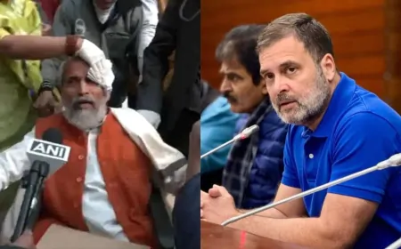 संसद में BJP सांसद प्रताप चंद्र सारंगी को लगी चोट,  कहा- 'राहुल गांधी ने दिया धक्का'