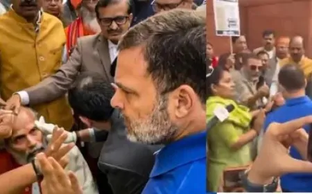 चोटिल प्रताप सारंगी को देखने पहुंचे राहुल गांधी, BJP सांसद बोले- गुंडागर्दी करते हो