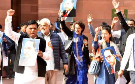 संसद धक्का-मुक्की कांड: राहुल गांधी के खिलाफ FIR, देशभर में कांग्रेस का राष्ट्रव्यापी प्रदर्शन