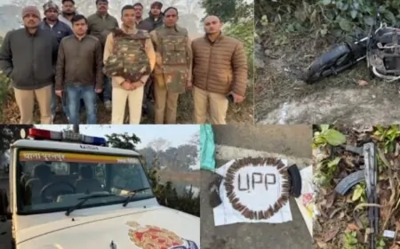 UP में खालिस्तानी आतंकियों का एनकाउंटर, पंजाब पुलिस चौकी पर फेंका था ग्रेनेड बम