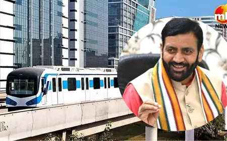 गुरुग्राम के मिलेनियम सिटी सेंटर से साइबर सिटी के बीच किया जाएगा मेट्रो  का विस्तार - CM  सैनी